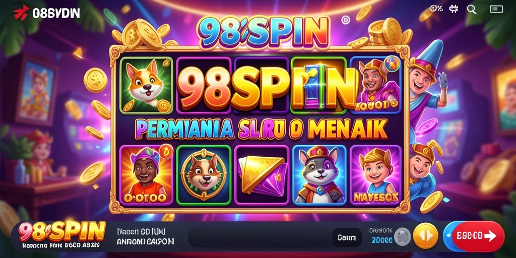 Tampilan gameplay seru dalam permainan Slot 98SPIN.