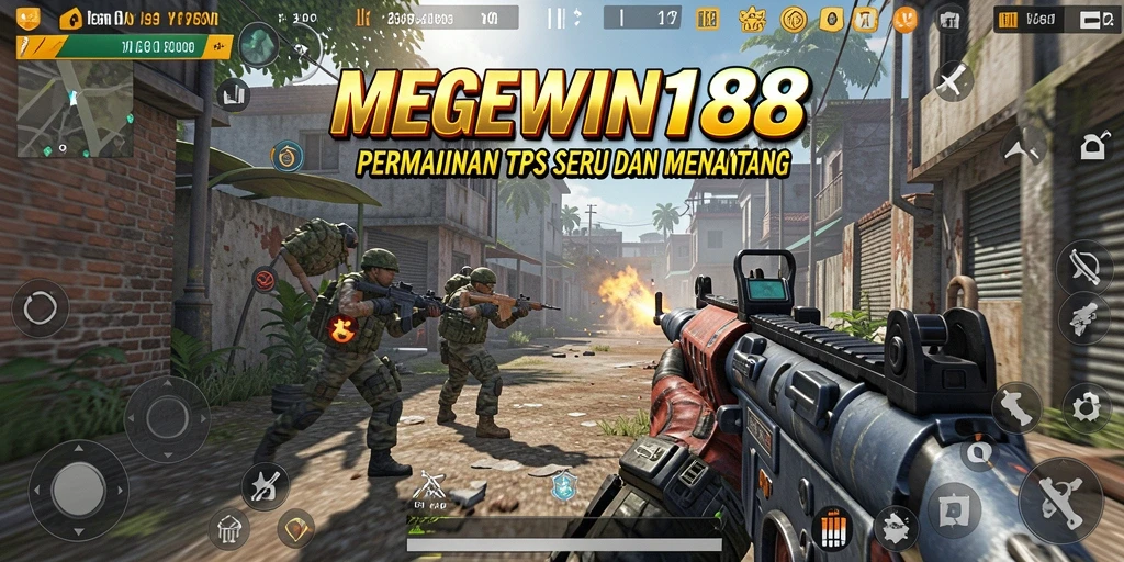 Tampilan gameplay MEGEWIN188 yang menegangkan dan seru.