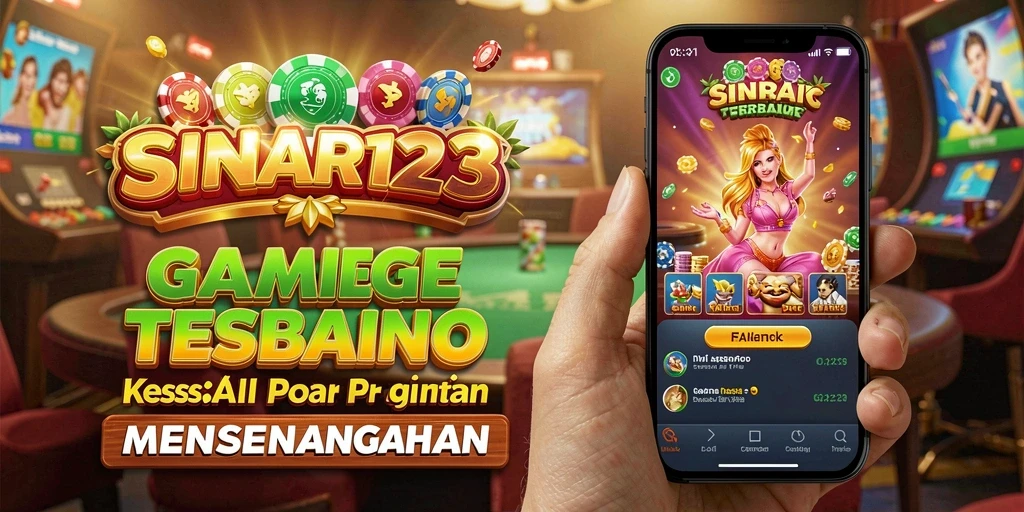 Screenshot gameplay SINAR123 yang memperlihatkan suasana Kasino yang memukau.